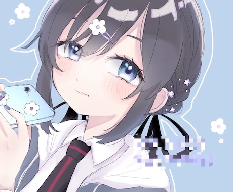 SNSでご利用いただけるアイコンを制作します かわいらしい絵柄の等身イラストが得意です！ イメージ2
