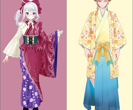 Vtuberデビューお手伝い致します キャラクターデザインからLive2Dモデリングまですべて！ イメージ2