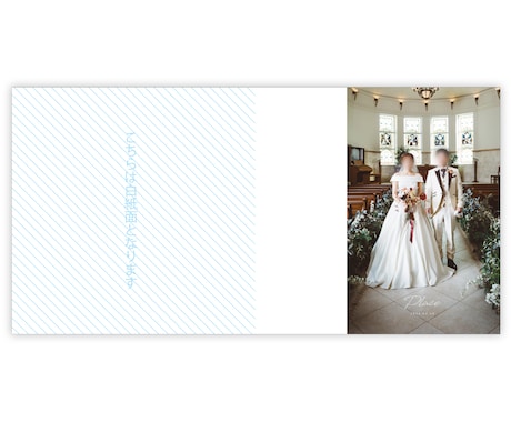 印刷込◎20ページ☆結婚式のアルバムを作ります 写真を送るだけ☆フルサポートいたします！成人式・お子様にも イメージ2