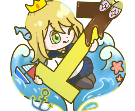 あなたらしさをポップに表現します 貴方らしさを詰め込んだ1枚、デザイナー志望が作成いたします！ イメージ2