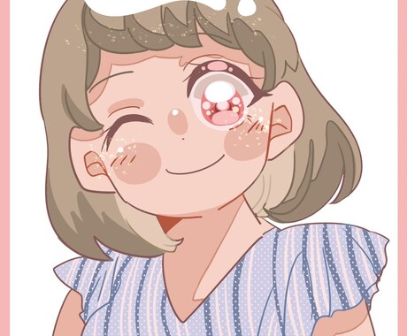 最短納品2日✎映える貴方だけのアイコンを描きます SNS映えする！貴方だけのアイコンを描きます イメージ2