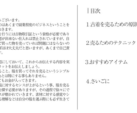 副業古着販売のノウハウ教えます 服を活かして自分も生きる。それを可能にする方法をお伝えします イメージ2