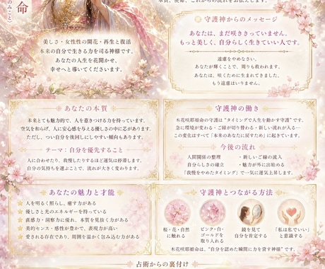 あなたの守護神様を具現化します ✨ あなたの守護神様の画像とあなたへのメッセージを届けます✨ イメージ2