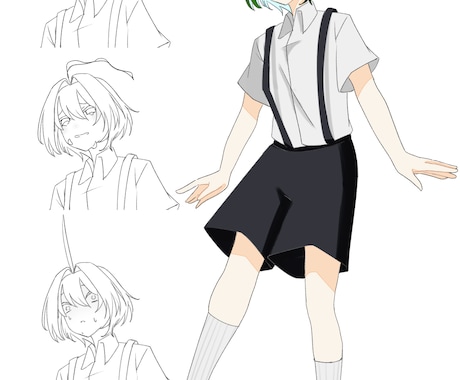 イラスト制作いたします アイコン/ヘッダー/立ち絵などの制作 イメージ2