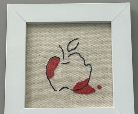 好きなデザインを刺繍します イメージ1