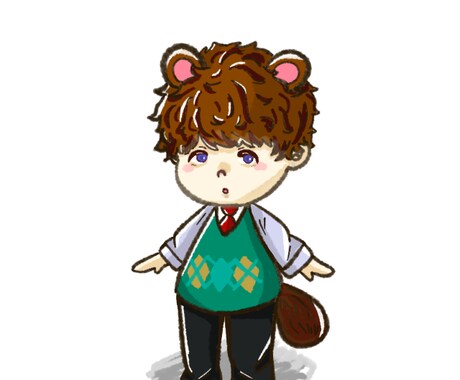 即日納品可！アイコン等に！ポップなイラスト描きます 早い納期とお財布に優しい価格でポップなイラストをご提供！ イメージ2