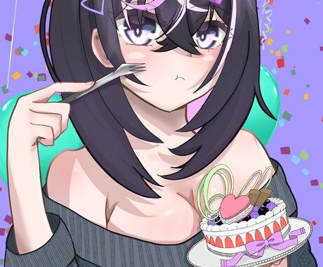 激安！？2000円でイラスト描きます 実績不足のため最安値で出品してます！ イメージ2