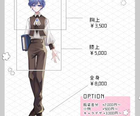 TRPG等の立ち絵制作承ります 現在はリテイク無制限中です！！ イメージ2