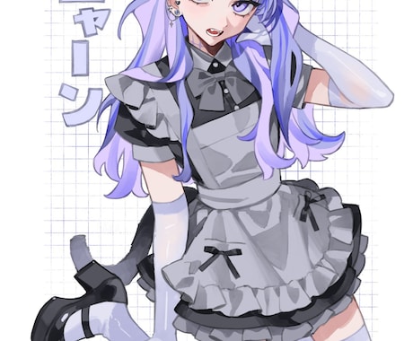 厚塗り・水彩系SNSアイコン、1枚絵お描きします かわいい・かっこいい系、闇・病み系の人間を描くのが得意です！ イメージ2