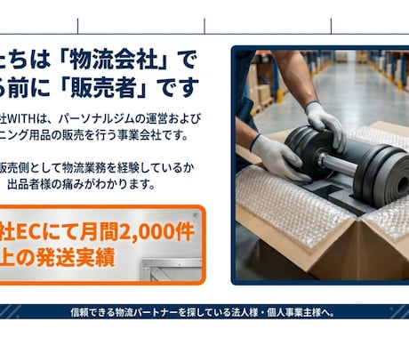 EC発送代行の物流診断します 利益を守る発送代行改善提案します！ イメージ1