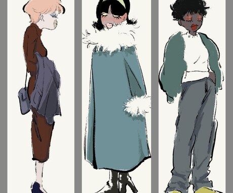 似顔絵・ポートレート制作します リアル～ポップまで幅広く制作！翌日までのスピード納品も対応！ イメージ2