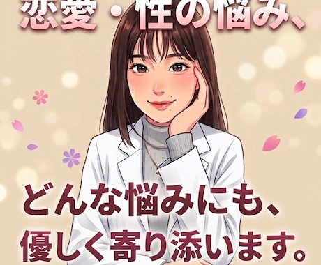 恋愛や性のお悩みなど何でもお聞きます 感情に敏感なINFJ（提唱者）ならではの視点でお話しします イメージ1