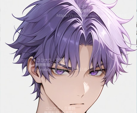 イケメンイラストアイコン☆お任せガチャ制作します あなただけのハイクオリティーなイケメン男性イラストを制作 イメージ1