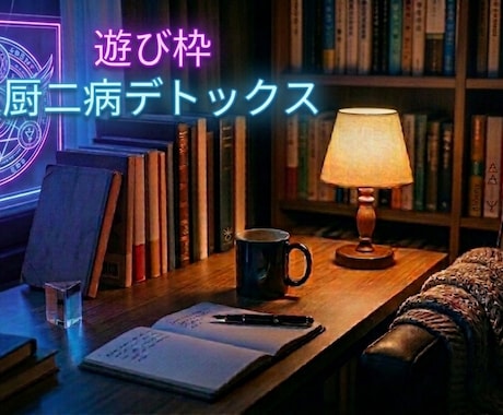 遊び枠｜厨二病全開チャットで気分転換に付き合います 大真面目にふざけ倒してしんどい夜を少し笑える時間に。 イメージ1