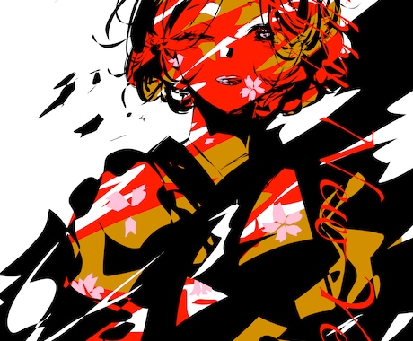 アーティスティックで目を引くイラストを作成します 1部除き一律3000円で各種形態のイラストを提供します イメージ1