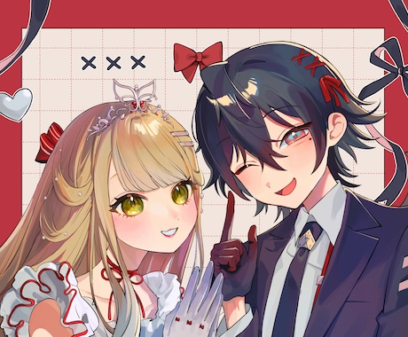 1万円～】なんでも書きます 可愛い女の子からシンプルカッコイイ男性まで✨ イメージ1