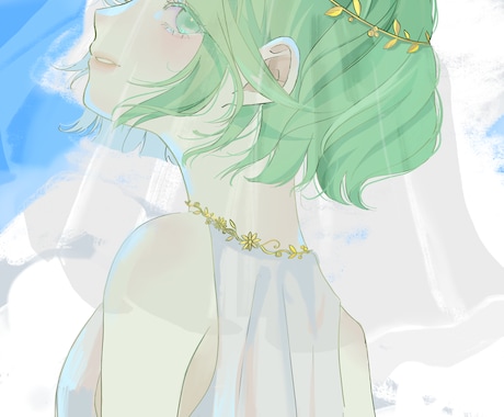 繊細で華やかなイラストを制作します 世界で一つだけのオリジナルイラストをお届けします イメージ2