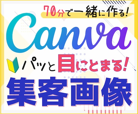 初心者の方にサムネイル作成・キャンバを教えます 目を惹く出品画像、Canvaの使い方が実践方式で分かる♪ イメージ1