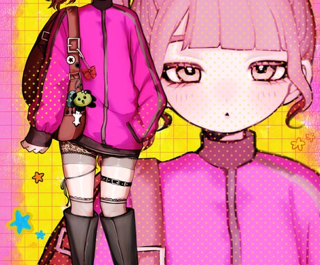 SNSアイコンやサムネイルイラストを制作いたします 温かくレトロ感のある目を引くイラストに仕上げます！ イメージ2