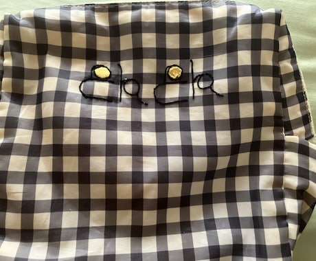 様々なものに刺繍で名入れ致します 完全手縫いで世界に一つだけの物はいかがですか？ イメージ2