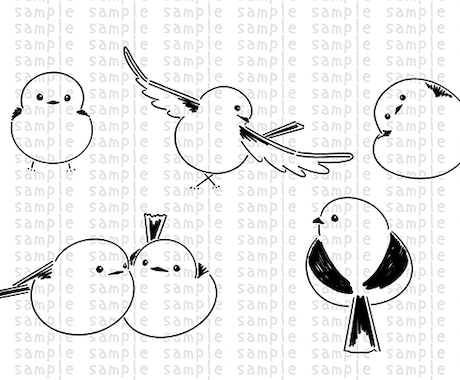 シンプルな線画イラストを描きます シンプルアイコンやメニューの挿絵にどうぞ イメージ2