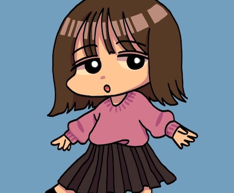 シンプルかつゆるいタッチのイラストを制作します イメージ1
