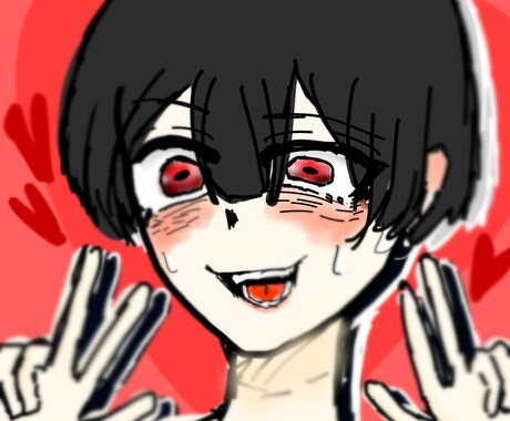 本気でご要望に沿ったアイコンをかきます 男の人しかかけません。その分極めております イメージ1