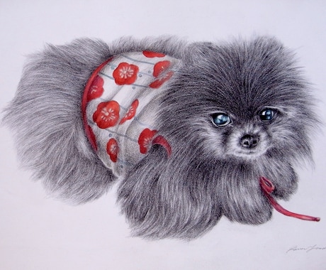 大切な“うちのこ”、お好きな動物お描きします イメージ1