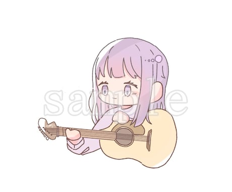 ゆるっとしたアイコン描きます サンプルのような、ゆるかわな雰囲気のイラスト描いてます！ イメージ2