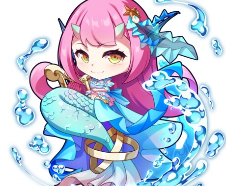 デフォルメキャラ制作いたします 頭身、寄せ、二次創作などお気軽にご相談ください イメージ2