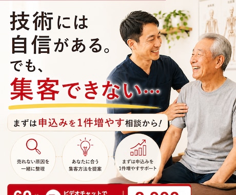 集客の正解探しを終わらせます 売れない原因を特定し、あなたに一番合う集客を一緒に見つけます イメージ1