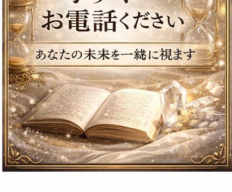 電話鑑定いたします 仕事の人間関係や恋愛で悩んでいませんか イメージ1