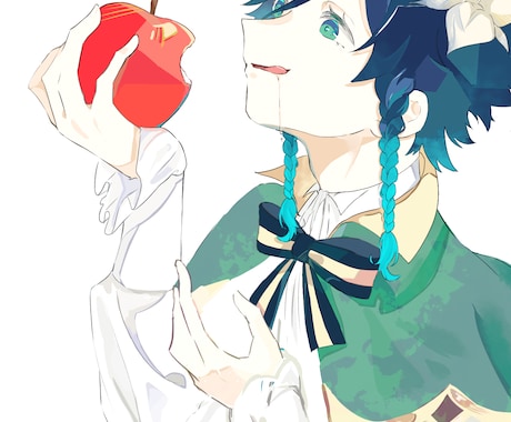 一律2000円で透明感最強のイラストを描きます イメージ1