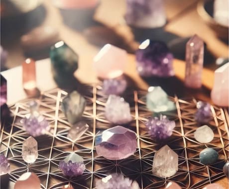 あなたに最適な天然石の鑑定☆波動修正致します 天然石の力を使い現実化を加速させます。七光霊石でパワー送り イメージ2