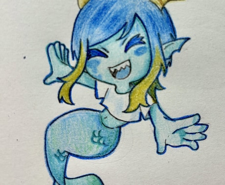 キャラクター案出します 色味と特徴を伝えてくださればささっと描きます！ イメージ2