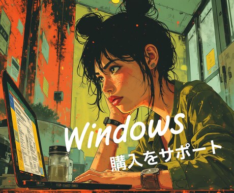Windowsパソコン購入のご相談承ります パソコン購入の悩み解消,用途と予算に合った最適なご提案します イメージ1