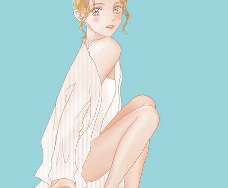 手書き風☆繊細でおしゃれな似顔絵お描きします LINEやSNSに★写真をモチーフに美化してお描きします イメージ2