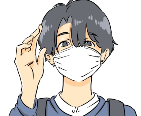 SNSアイコン作成します SNSアイコン向き／アニメ塗or線画のさっぱりとしたイラスト イメージ2