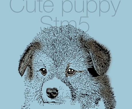 犬や猫を忠実にイラスト(一色の線画)で描きます 愛犬　愛猫　その他(鳥など) 味わい深く描きます！ イメージ2
