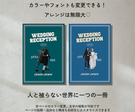 レトロ映画誌風のプロフィールブックが作れます ヨーロッパ映画のようなお洒落な一冊がスマホで簡単に！ イメージ2