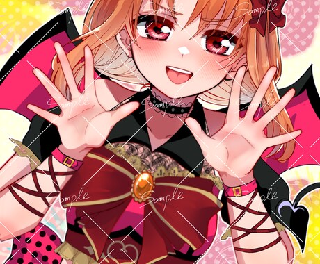 イラスト、アイコン、配信用イラスト描きます 世界にひとつ、貴方だけの可愛いをお届けします！ イメージ1