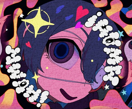 歌ってみたイラスト描きます 歌ってみたに使用できる1枚絵を作成します。 イメージ2