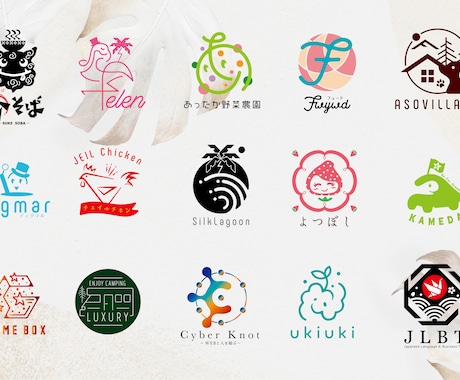 イイネ★のん気な沖縄デザイナーがロゴを制作します シンプル・シック系のロゴを作りたい方へご提案します★ イメージ1