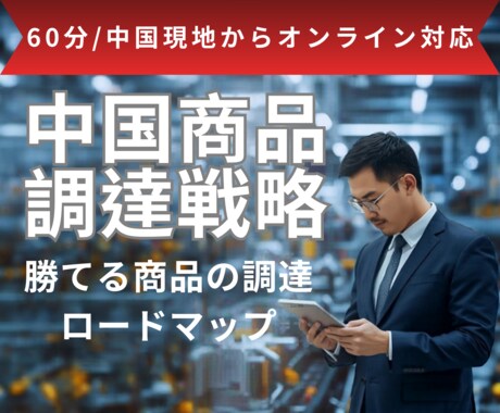 アマゾン・クラファン向け商品の調達方法を教えます 中国製造20年の実績ノウハウを中国現地からオンラインでご提供 イメージ1