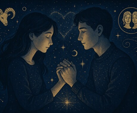 あなたと片想いの人の運命を占います あなたと片想いの人がどのような運命を辿るかを教えます！ イメージ1