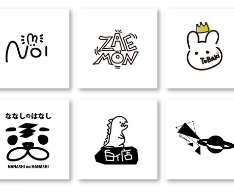 ゆるい手書き風サイン文字描きます SNSや動画などのアイコンにも使えます イメージ2