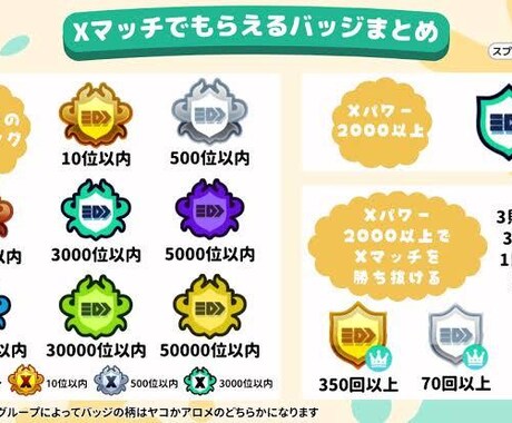 スプラトゥーンなんでも代行します サモラン全ステカンスト、XP35↑がほぼなんでも代行します！ イメージ2