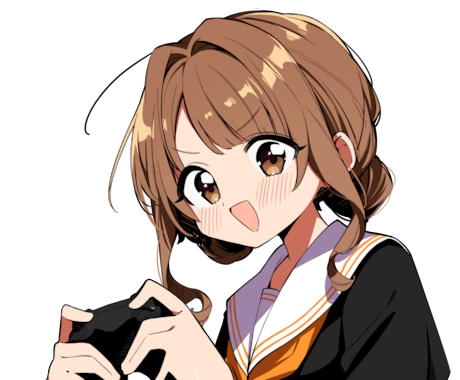 目を引くアニメ塗りのバストアップイラスト描きます SNSや配信のサムネイルなどに！映える1枚をお描きします！ イメージ1