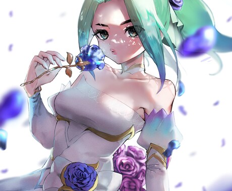 柔い厚塗りでイラスト制作いたします 初めての方大歓迎♪ささいなことでもご相談ください！ イメージ2