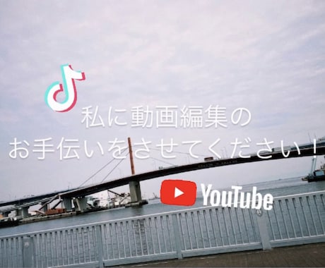 YouTube.SNS用の編集させていただきます イメージ1